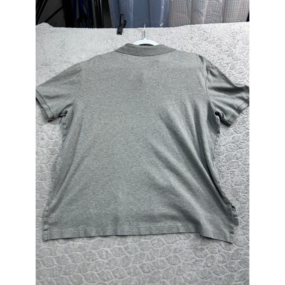 Polo Ralph Lauren‎ Men's Gray Pima Soft Touch Polo Shirt Large